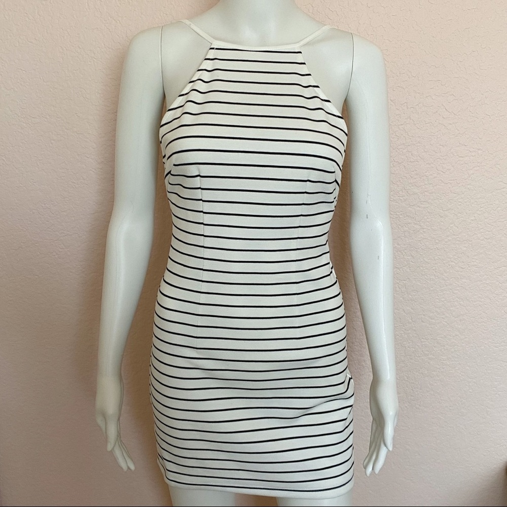 Rumor Boutique Black and White Dress